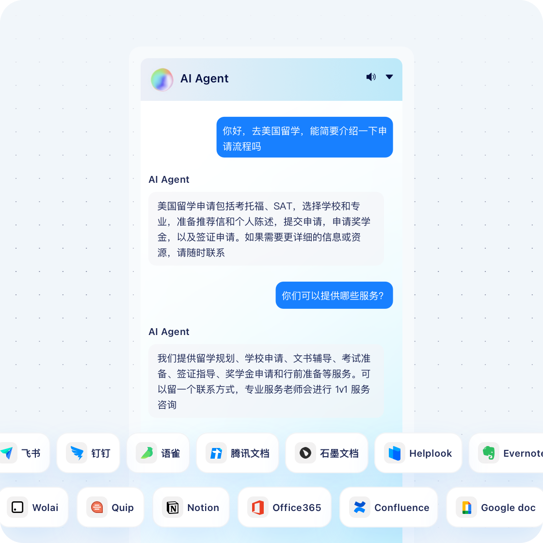 美洽系统界面